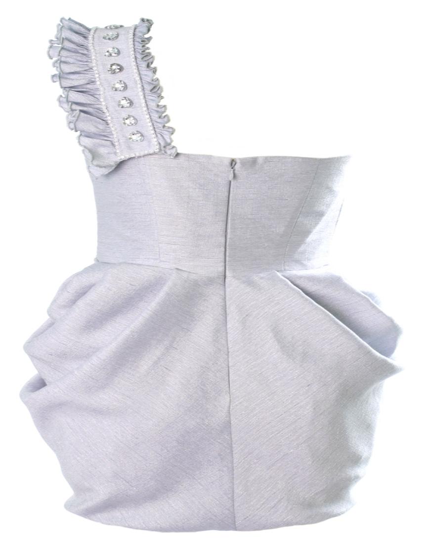 Embellished Detachable Shoulder strap dress