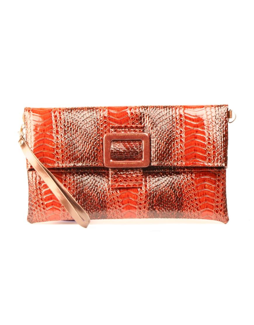 Patent Leather Clutch