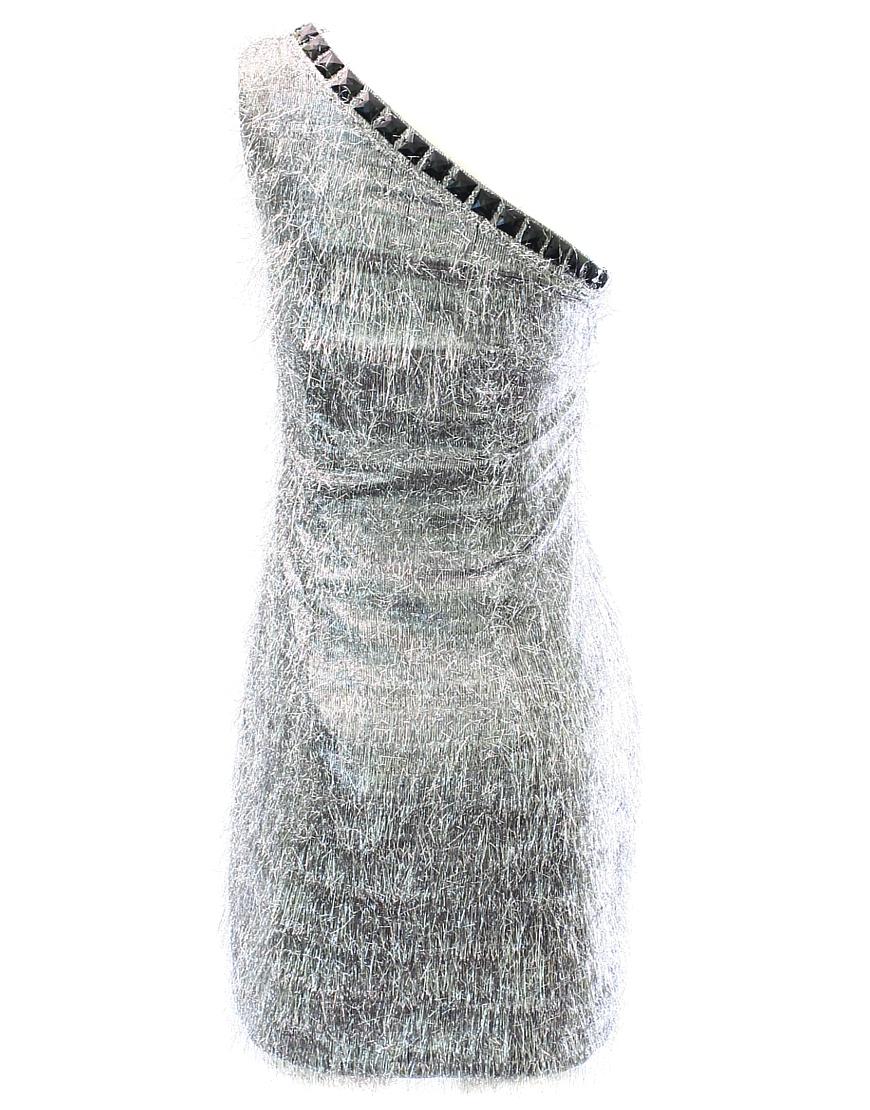 Jewelled one shoulder dress style Anne Hathaway Oscar 2011