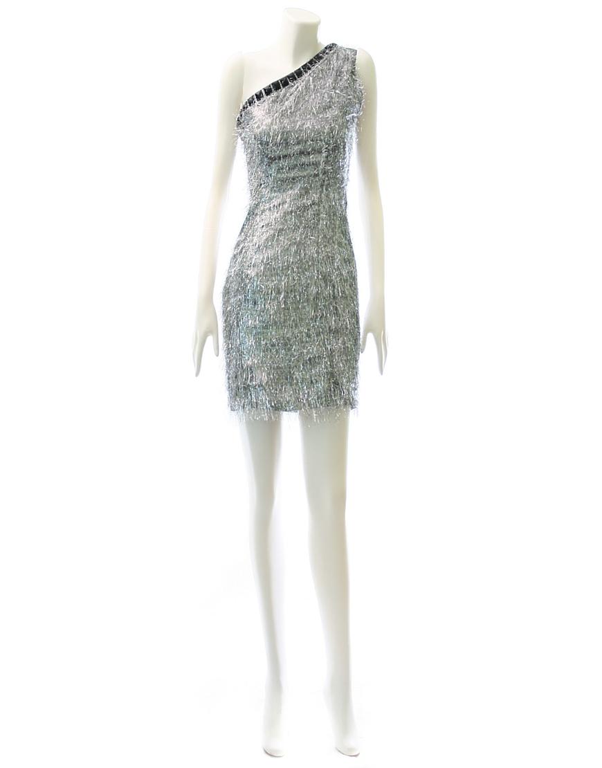 Jewelled one shoulder dress style Anne Hathaway Oscar 2011