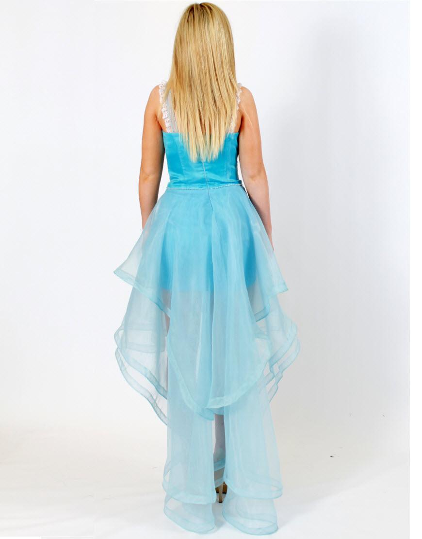 Diamante top organza Tiered Dresses