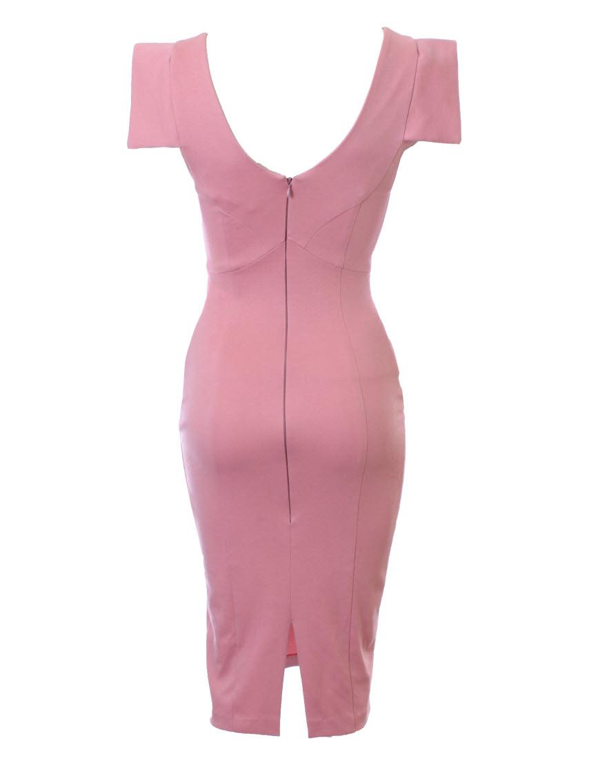 Statement sleeve pencil dress