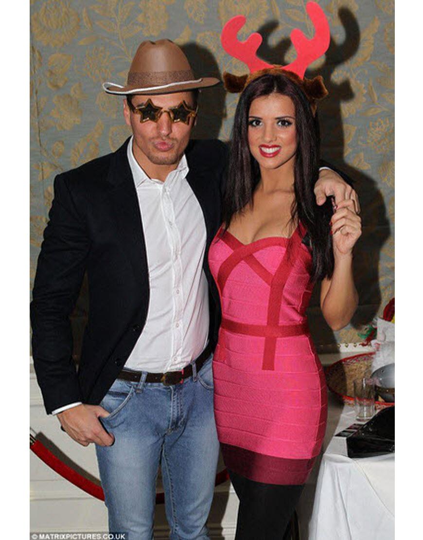 Strappy Criss Cross bandage dress as worn by Lauren Pope