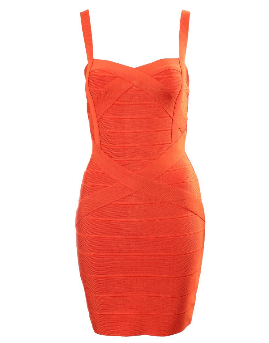 Katy crisscross detail bandage dress