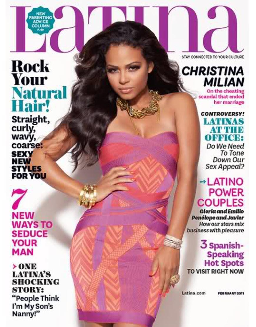Christina Milian Geometric Jacquard Bandage Dress