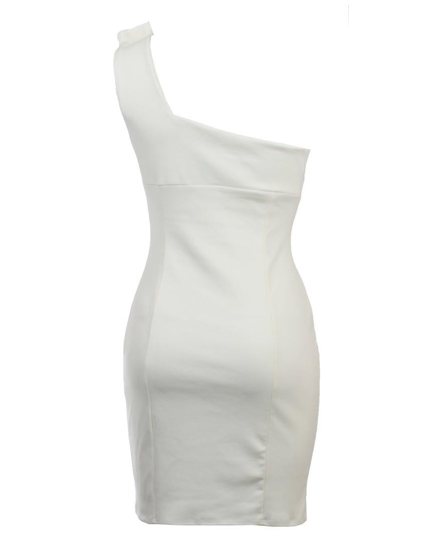 Gold buttons dress style Elizabeth Banks in Versace in cream