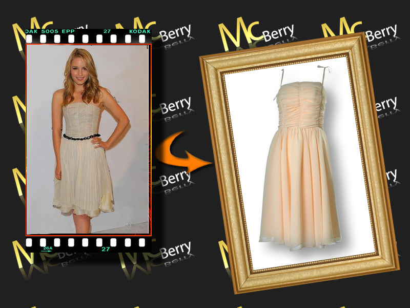 Bustier draped dress