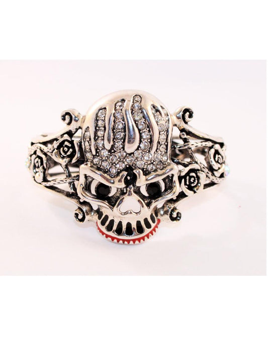 Skull bracelet in silver