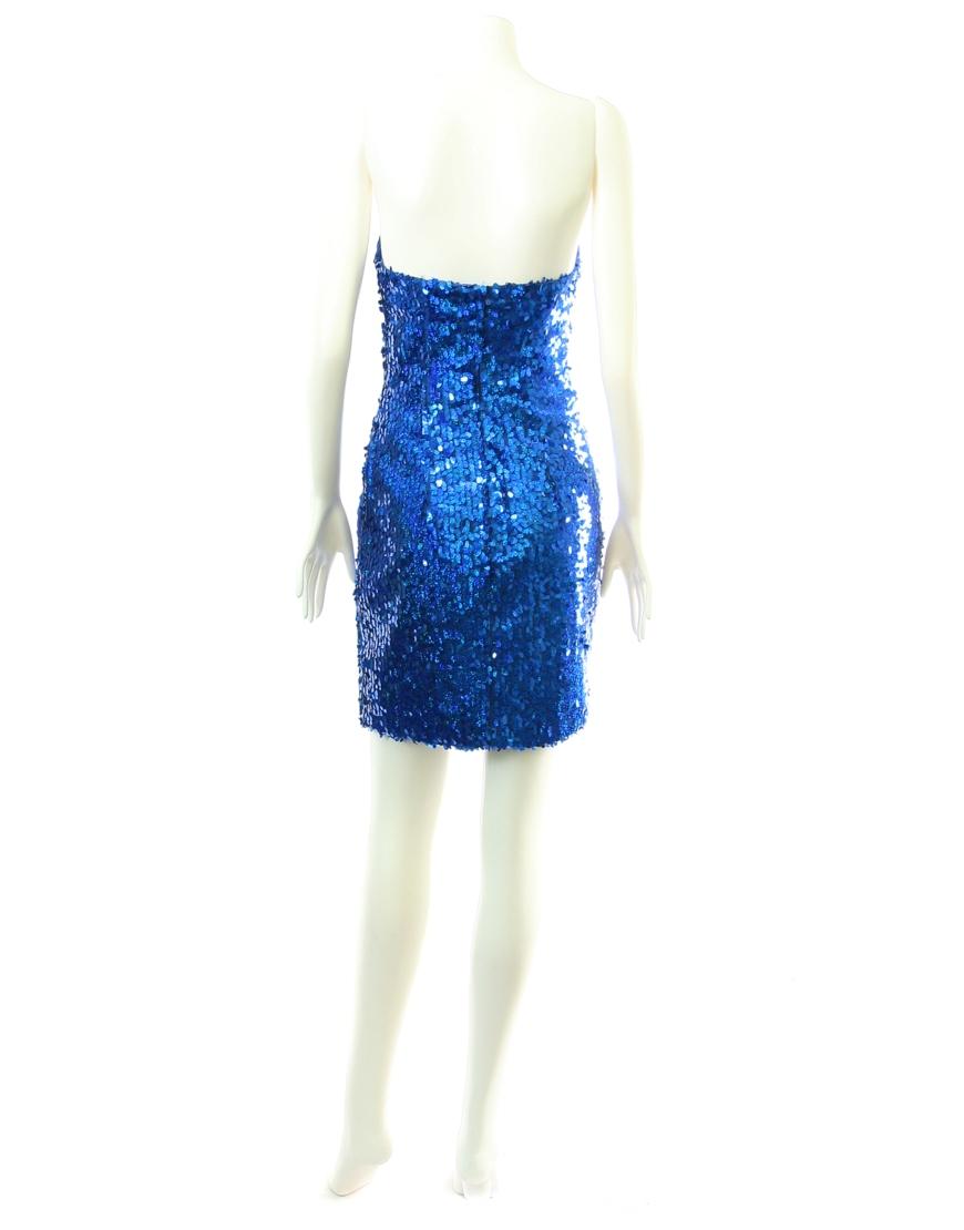 Ruched sequin all over cocktail dress