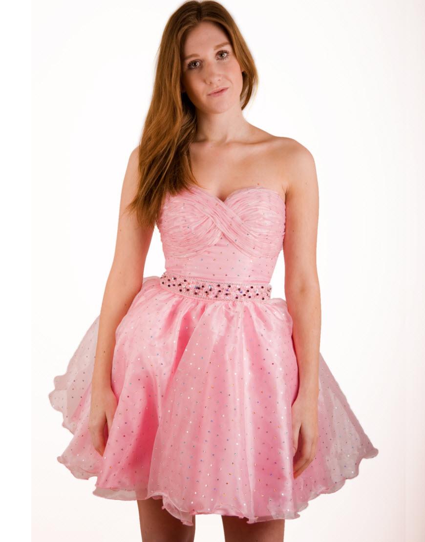 Sequin chiffon bustier drape dress