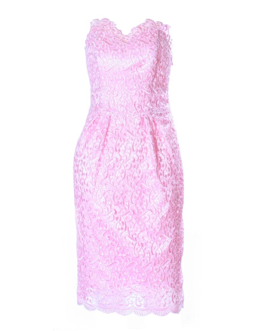 Lace mini dress