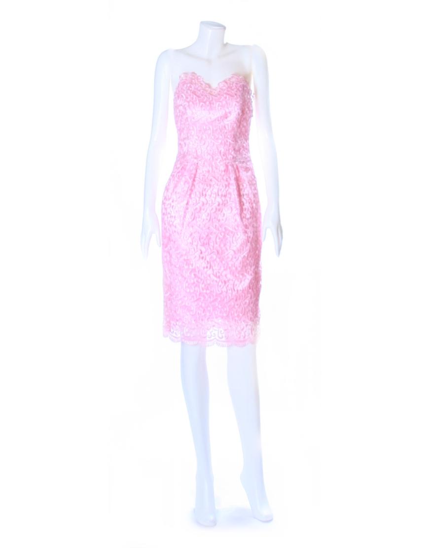 Lace mini dress