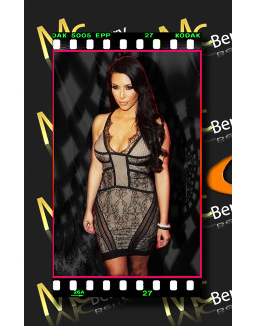 Triangular trimmed lace panel embellished dress